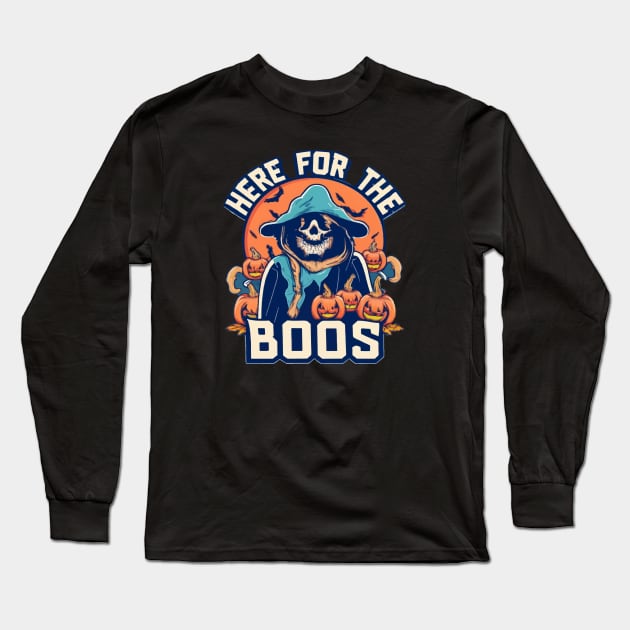 Here for the boos Long Sleeve T-Shirt by ArtfulDesign